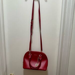 DKNY Shoulder Handbag Red Small
